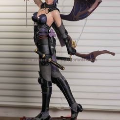 DSC_0087.jpg Datei 3D Ayane Dead or Alive Fan Art Statue 3d Printable・Modell für 3D-Druck zum herunterladen