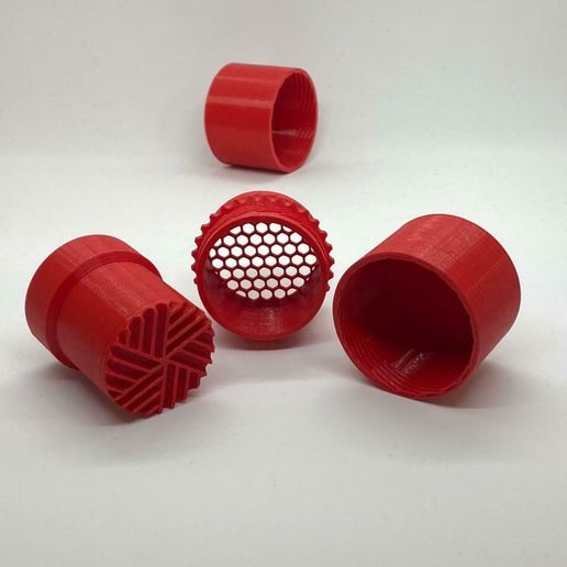 Grinder container - 3D model önizlemesi