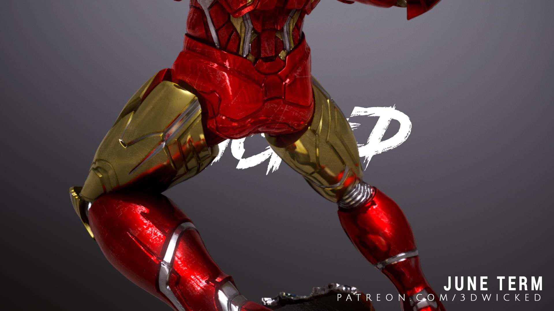 Download STL file Wicked Marvel Avengers Iron man 3d Sculpture: STL ...