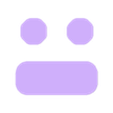Grimace.stl 14 Smiley Emojis for Play-Doh, Clay or Cakes etc...