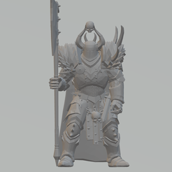 1.png Free STL file Disorganized Tyrant Guard・3D print design to download