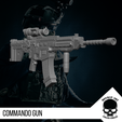 13.png Commando Gun for 6 inch action figures