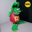 Modèle d'impression 3D de Rat Fink