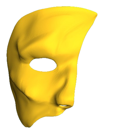 👾 Phantom of the Opera mask・ STL File for 3D printing・Cults