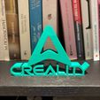 authentic-1x1-2000.jpg Creality Logo Desk Stand – Ender / K1 Maker Shelf Decor (No Supports)