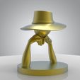 untitled.311.jpg Woman Hat Planter - STL for 3D printing