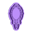 2057_ESPEJOPRINCES100.stl STL-Datei PRINCESS MIRROR PRINCESS MIRROR HAND MIRROR Ausstecher mit Stempel / Ausstechform PRINCESS MIRROR・3D-druckbares Modell zum herunterladen
