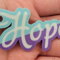 20240228_174404.jpg "Hope" Keychain-Suicide Awareness