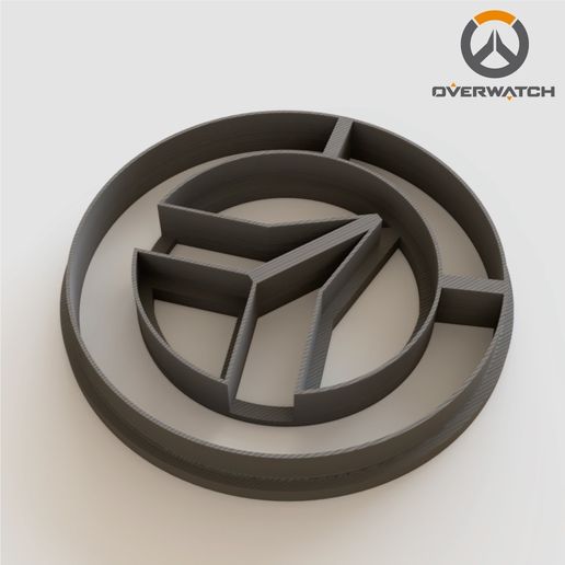 Overwatch Cookie Cutter 3D model