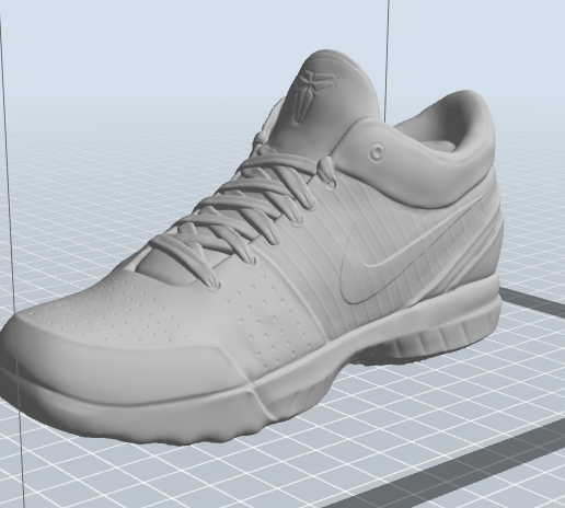 Nike Sneaker Nike Kobe Grey Nike Kobe IV Sneaker Model Ready To