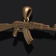 8797964567.jpg Gun pendants pack 3D print model