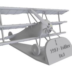 12.jpg "Red Baron" Fokker DR 1 Scales 1/48 and 1/72