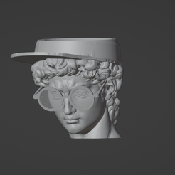 1.png Archivo STL MATE "DAVID" CON LENTES - Nost3d polimero・Objeto para impresora 3D para descargar