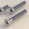 RENDER-AVELLANADA-PLANA-DIN-EN-ISO-7046-1.jpg FLAT SCREW DIN EN ISO 7046-1 - M1.6 x 4