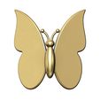 butterfly-04.JPG Simplistic butterfly 3D print model