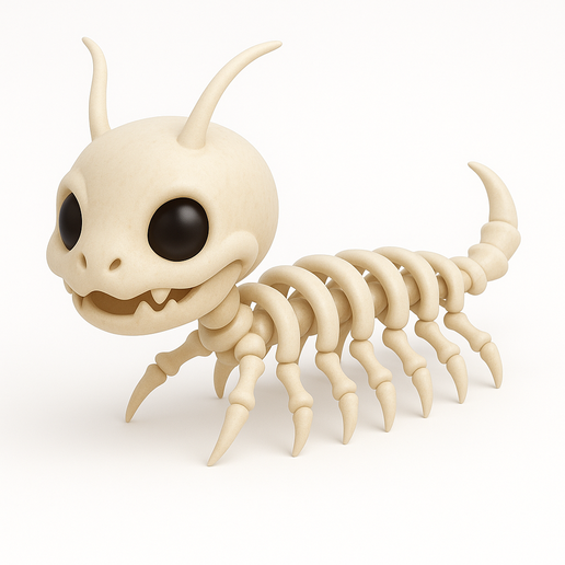 ChatGPT-Image-31-okt.-2025-gh.,-08_06_54.png Skullipede Skeleton – Fantasy Insect 3D Model / Скелет Сколопендры – фантазийная 3D-модель