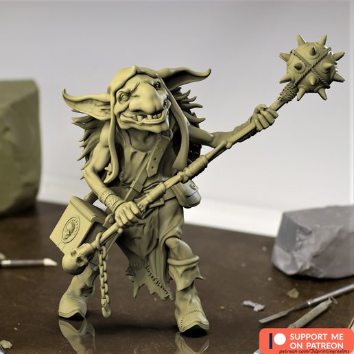 Goblin 77mm - 3D model önizlemesi