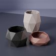 low_poly_vase.no27.1.jpg Vases 0027 - Geometric pots