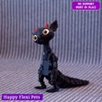19.jpg Elcid the cute baby Dragon articulated flexi toy (STL & 3MF)