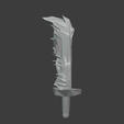 flaming-sword.png Descargar archivo STL gratis Espada flamígera • Plan de la impresora 3D, THE_ANARCHIST