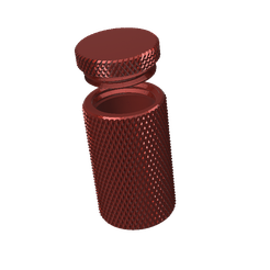 MY COIL 50 FIXED  BEST v0.png Archivo STL gratis Pequeño contenedor moleteado・Objeto imprimible en 3D para descargar