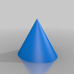 big_cone.png SCAD-Datei Testdruck: Großer Kegel kostenlos herunterladen • Objekt für 3D-Drucker, pvillano