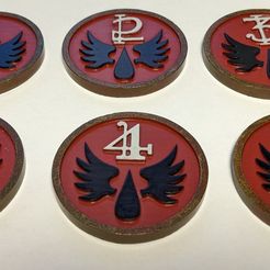 Blood Angels Objective Markers