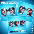 Bernese_S1.jpg Flexy Bernese Puppy Print In Place No Supports