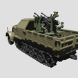 2.png 半履带 Sd.Kfz.7/1，20 毫米 Flakvierling 38 + 乘员（德国，第二次世界大战）