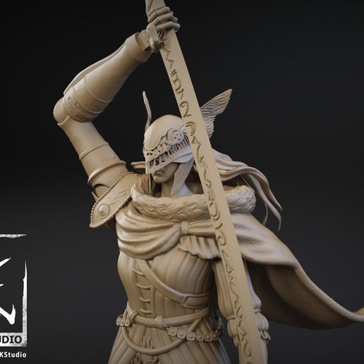 Malenia2.251.jpg MALENIA - ELDEN RING 3D PRINTING MODEL