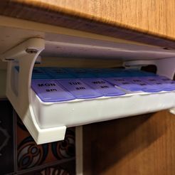 PXL_20230216_043545073.jpg Under Shelf/Cabinet Pill Dispenser