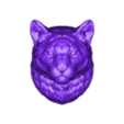 500K without background.obj Puma cougar head