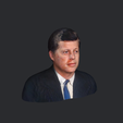 model-5.png John F. Kennedy-bust/head/face ready for 3d printing