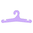 Hanger.stl Fichier STL gratuit Designer Friends / Notre génération de poupées Manteau / Cintre à vêtements・Plan pour impression 3D à télécharger