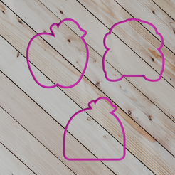 2.png Файл STL Конспект занятия в школе COOKIE CUTTER・Модель 3D-принтера для загрузки