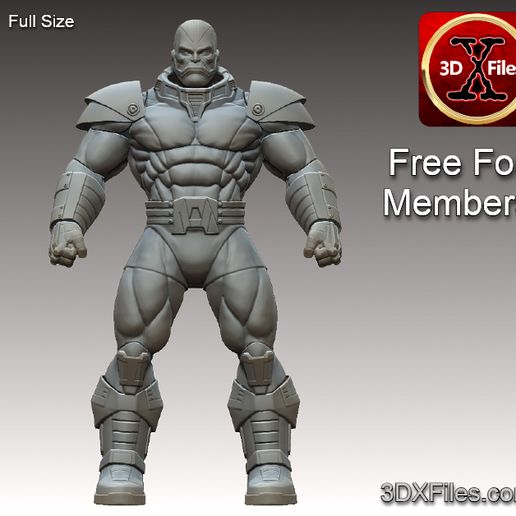 🎭 X-men Apocalypse 6ft Cosplay 3D print model 3D Print Files