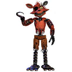 Withered-Foxy.png Withered Foxy COSPLAY/FURRY/ANIMATRONIC COMPLETE SUIT FIVE NIGHTS AT FREDDY'S 2