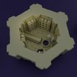 Dwarf-Bombard-Tower-8.jpg Dwarf Bombard Tower 28 MM Tabletop Terrain