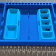 534468f3-ef1b-407a-ae74-87ec025604a2.jpg Stacking small parts organizer small screws Harbor Freight silicone tray compatible