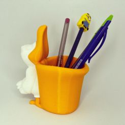 Pelican Pen Holder (Easy print no support), LoZa