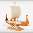 Capture d’écran 2017-09-05 à 18.33.41.png Free STL file The Drakkar・3D printable model to download