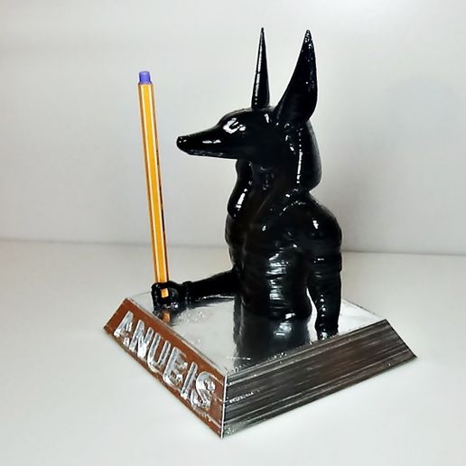 PEN HOLDER, ANUBIS - 3D model önizlemesi