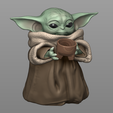 01.png GROGU - Baby Yoda Using the Force - With Cup - PACK - The Mandalorian