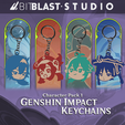 Genshin_KC-P2-_Cults.png Llaveros Genshin Impact Character Pack 1
