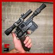 cults-special-11.jpg Han Solo DL-44 heavy blaster pistol Star Wars Gun Prop Replica