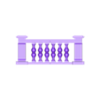 Balustrade v2.obj Balustrade en béton V8