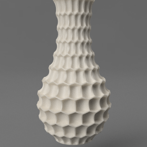 Improvised Crystal Vase 3D model