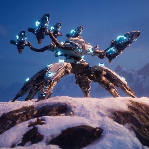 War Robots Frozen Dagon 3D model