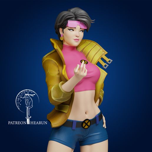Jubilee X-Men SFW Ready For 3D Printing