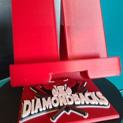 20231025_104220.jpg Arizona Diamondbacks - MLB - Desktop Phone Stand